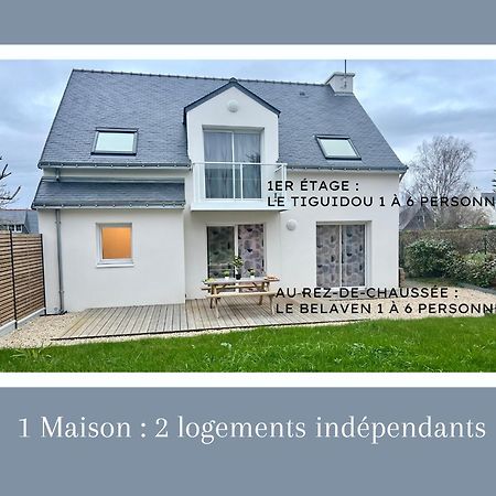 Le Belaven, Neuf, Cosy, Terrasse, Jardin, Kerfany Plage, 1 A 6 Pers Moëlan-sur-Mer 外观 照片