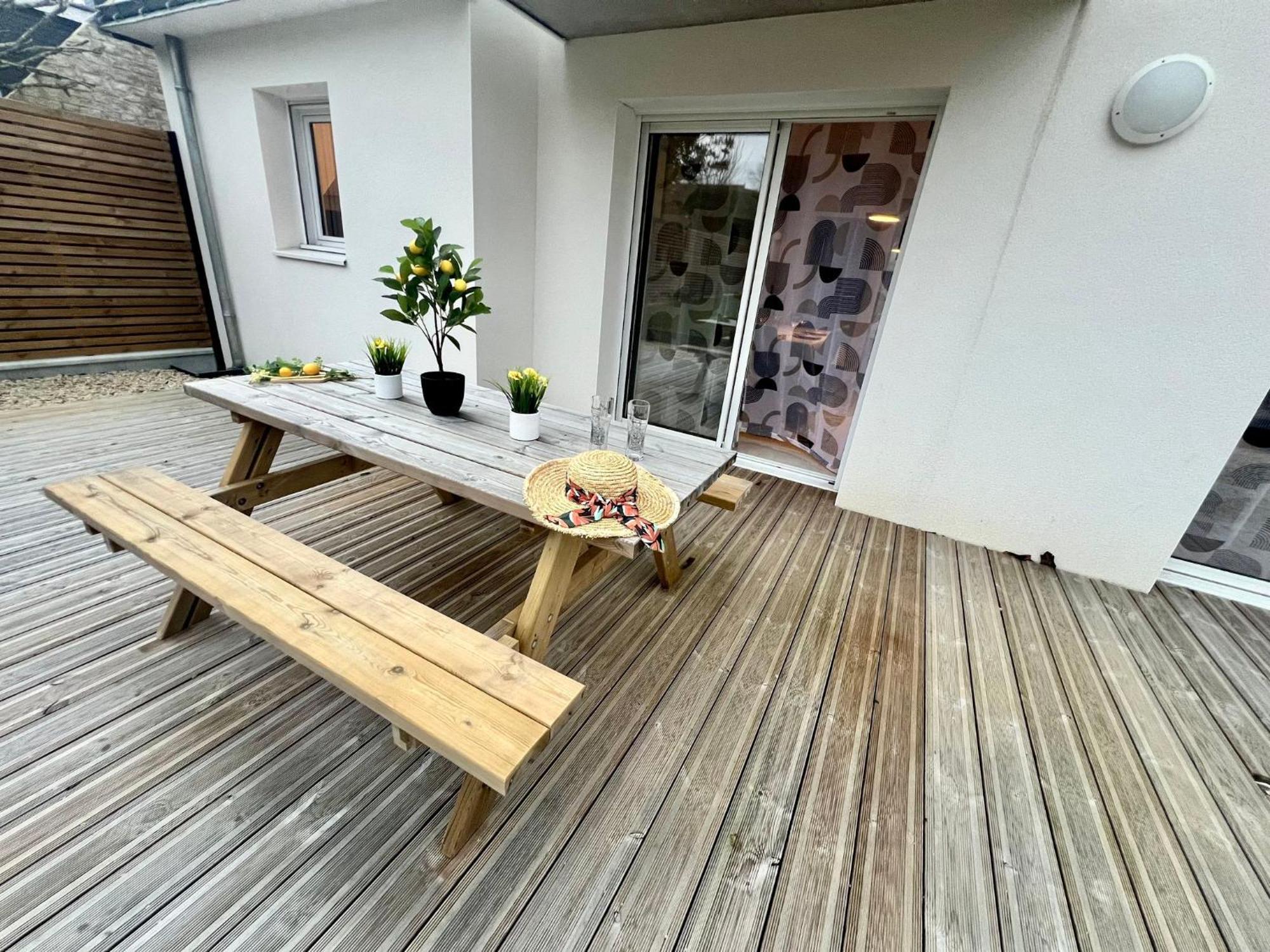 Le Belaven, Neuf, Cosy, Terrasse, Jardin, Kerfany Plage, 1 A 6 Pers Moëlan-sur-Mer 外观 照片